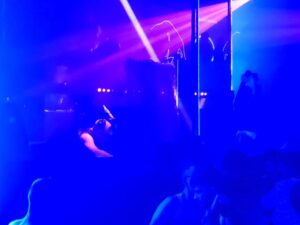 Nina Flowers Instagram - What a night!! All my love and gratitude to @swertstom for the opportunity to play for @him_belgium 😎I had an amazing time and I'm super grateful for this amazing experience.  Anyone visiting Belgium, you must come to HIM 💙 #everything #him #himbelgium #ninaflowers #djninaflowers