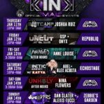 Nina Flowers Instagram – Kinetic presents has this mega line up for MAL weekend.  Watch for this guys cause they are elevating DC fiercely 🤸🤸🤸🤸🤸Get your tickets at kineticpresents.com 😎