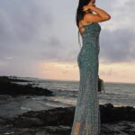 Nisha Guragain Instagram - Sunsets to melt everything else away. 🌅🏖️ 📸 @official.khushal.photography
