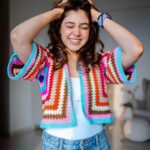 Niti Taylor Instagram - Prioritize your own well-being, embrace self-care, and choose the path that nurtures your happiness. Guard your light fiercely, for it is the essence of your true self♥️🌟 Knitted jacket by @cheryltaylor158 🥰😍