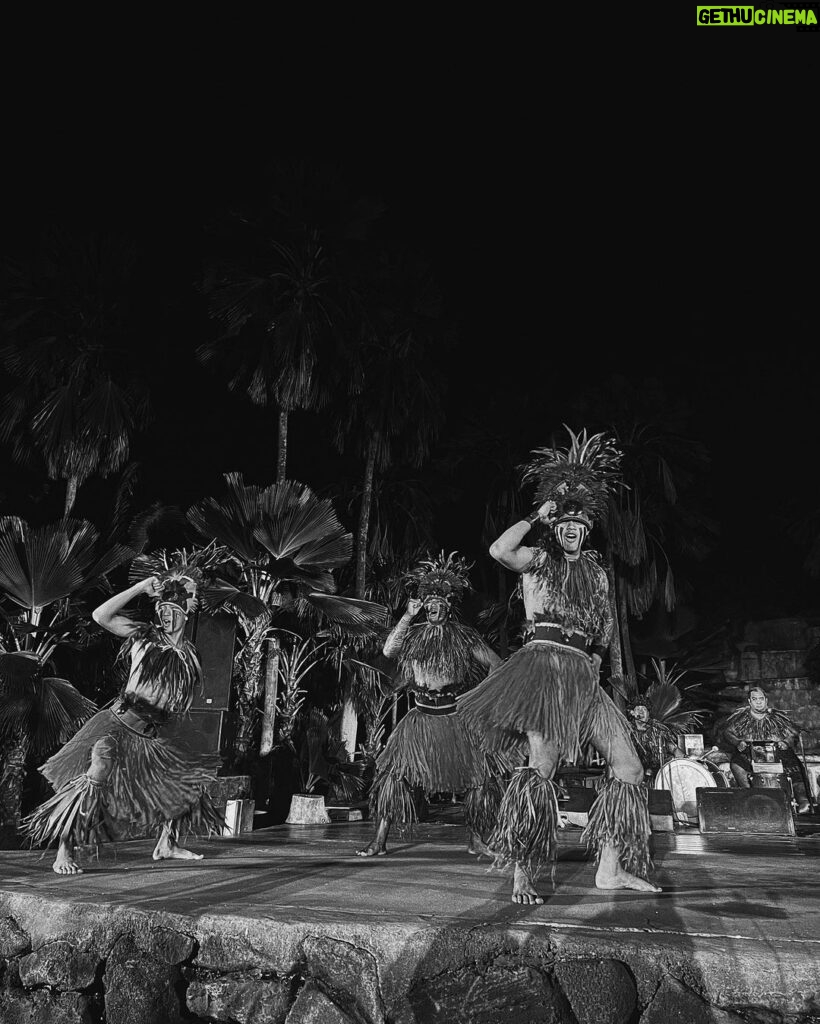 Noah Beck Instagram - somehow didn’t get a pic of the food at the luau