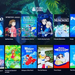Nobi Nakanishi Instagram - This section of HBO Max makes me happy to no end. #ghibli #miyazaki #takahata #anime