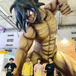 Noko Instagram - Shinsei Kamatate-chan TEAM Attack on titan "Saudi Anime Expo 2022" sing a big chorus 🐼let's sing together