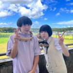 Noko Instagram - 「フロントメモリー」Mv出演してくれた真綾ちゃんと🐼