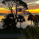 Norah Casey Instagram - My last sunrise at #portcanaveral and it’s a spectacular one from this side of the Atlantic Ocean… yesterday I listened to a seasoned #nasaastronaut who’s been way up there on multiple space trips - he reminded me that the International Space Station orbits Earth about every 90 minutes—enough for astronauts to witness 16 sunrises and 16 sunsets each day… wow - that must be something. I’m happier down here on earth witnessing my daily ritual of our own sun rising but a day with my head in the vast universe of our galaxy and the gazillions beyond at the #kennedyspacecenter made me think a lot about life and our tiny little corner in the #milkywaygalaxy … but I didn’t feel small, I felt privileged to wake up each morning and witness our sun rise on a brand new day… full of all the possibilities that life brings. And this morning it was like an extra special gift with big brushstrokes of crimson, pinks yellows and blues 💚 Kennedy Space Center