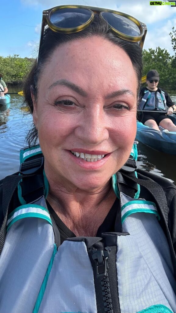 Norah Casey Instagram - Paddling my own canoe 😀… everything is more beautiful out there on the water, up close to the pelicans on bird island, seeing the mangroves way up close and powering on your own steam…. a great adventure on #indiancreek and the #intercoastalwaterway #marineconservation @visitnewsmyrnabeach Intercoastal Waterways