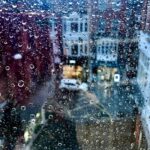 Norah Casey Instagram – Wet… but not windy 😊 ever the optimist #stayhome #itslashingdown #sheetsofrain #umbrellaweather ☔️