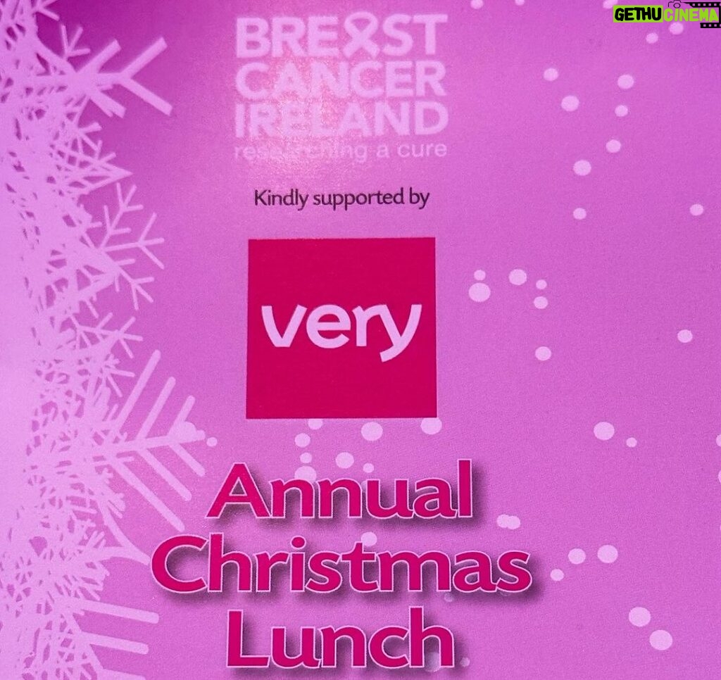 Norah Casey Instagram - Celebrating some great women who are living with and beyond breast cancer at the annual @breastcancerireland #christmaslunch @very.ireland @mpw_donnybrook #uplifting #emotional #survivors ❤️ Marco Pierre White Donnybrook