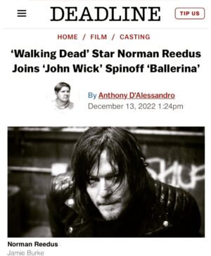 Norman Reedus Instagram - 😳❤️