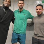 Novak Djokovic Instagram - Kicking it with the stars of @acmilan ⚽️ @nittoatpfinals | #NittoATPFinals Inalpi Arena