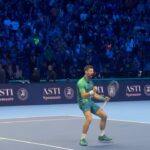 Novak Djokovic Instagram - Taking it all in, enjoying the moment 🤩 #NittoATPFinals Turin, Italy