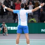Novak Djokovic Instagram - IDEMOOOOO 🙌🇷🇸 #RolexParisMasters Accor Arena