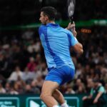 Novak Djokovic Instagram - 🇷🇸 7/6(3) Djokovic pushes this thrilling match into a decider 🔥 #RolexParisMasters Rolex Paris Masters