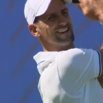 Novak Djokovic Instagram - @djokernole gets the #AllStarMatch under way 🙌 #RyderCup Marco Simone Golf & Country Club