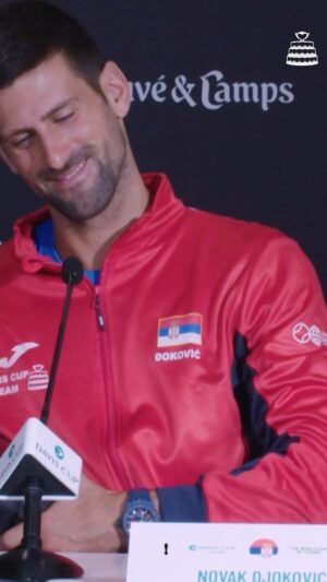 Novak Djokovic Instagram - You learn something new everyday, @djokernole 📝

#DavisCup