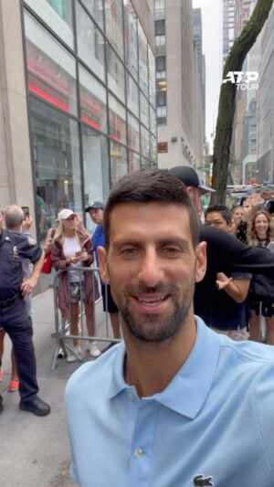 Novak Djokovic Instagram - A message from the champ 🗽

@usopen | #USOpen | @djokernole