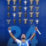 Novak Djokovic Instagram - 🏆 x 24