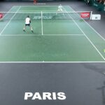 Novak Djokovic Instagram - In their doubles era! ⚡️ @djokernole & Kecmanovic head through in Bercy! . #tennis #tennistv #atp #sport #RolexParisMasters Paris, France