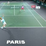 Novak Djokovic Instagram - In their doubles era! ⚡️ @djokernole & Kecmanovic head through in Bercy! . #tennis #tennistv #atp #sport #RolexParisMasters Paris, France