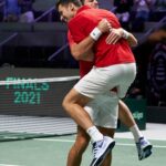 Novak Djokovic Instagram - @djokernole is back in #DavisCup doubles action 🤩 Novak Djokovic & Nikola Cacic will play Adam Pavlasek & Tomas Machac.
