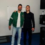 Novak Djokovic Instagram - Thank you @lagalaxy @intermiamicf @mls for the hospitality. A great American football experience ⚽️👍 Los Angeles, California