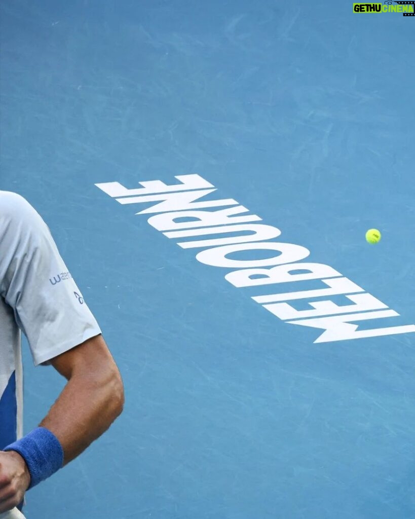 Novak Djokovic Instagram - 11th semifinal, looking for the 11th title 👀 #AusOpen Melbourne, Victoria, Australia