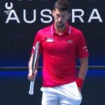 Novak Djokovic Instagram - 🇨🇿 1-1 🇷🇸 @djokernole sends the tie to a deciding mixed doubles, with a gutsy 6-1, 6-7(3), 6-1 victory over Lehecka! #UnitedCup RAC Arena