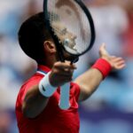 Novak Djokovic Instagram - 🇨🇿 1-1 🇷🇸 @djokernole sends the tie to a deciding mixed doubles, with a gutsy 6-1, 6-7(3), 6-1 victory over Lehecka! #UnitedCup RAC Arena
