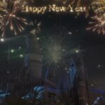 Nuntita Khampiranon Instagram - Happy New Year everyone from LA 🎉❤️ #HNY2024 Universal Studios Hollywood