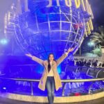 Nuntita Khampiranon Instagram - Another year here 😘🎉 #HNY2024 Universal Studios Hollywood