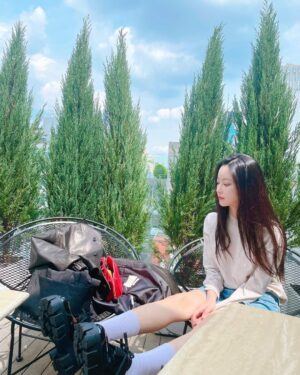 Oh Yeon-seo Instagram - 쉬는날🥦