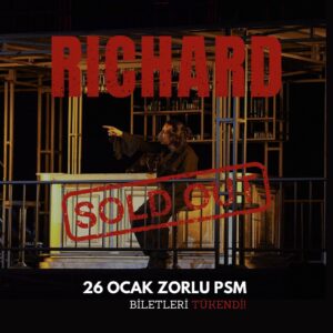 Okan Bayülgen Instagram - Bu akşamki Richard oyununun tüm biletleri tükendi. İlginiz için teşekkür ederiz.
@richardsahnede