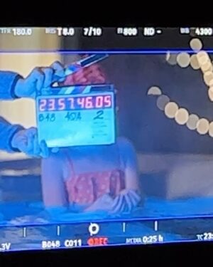 Olive Elise Abercrombie Instagram - Really the best time @theotherzoeymovie 😝 #bts
