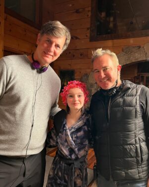 Olive Elise Abercrombie Instagram - Nicest cast/crew award 🏆 @theotherzoeymovie Thank you so much for having me, I had the best time on this movie and learned a ton.  Thank you Andie/Patrick for being the best screen parents and THANK YOU big bro Drew for always goofing around with me and introducing me to Kubo and the Two Strings, it has been one of my favorites ever since. 
#theotherzoey