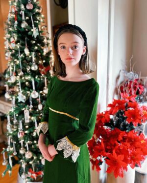 Olive Elise Abercrombie Instagram - Merry Christmas 🎄 from Gamma & Pop Pop’s house