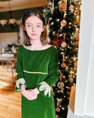Olive Elise Abercrombie Instagram - Merry Christmas 🎄 from Gamma & Pop Pop’s house