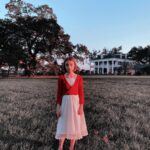 Olive Elise Abercrombie Instagram - Just wandering around the Oracle set looking for ghosts 🖤 #bts #oracle Olive loved playing around with tintype style photos. Felicity Plantation
