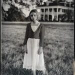 Olive Elise Abercrombie Instagram - Just wandering around the Oracle set looking for ghosts 🖤 #bts #oracle Olive loved playing around with tintype style photos. Felicity Plantation