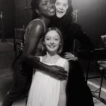 Olive Elise Abercrombie Instagram - Happy Holidays and Sweet Nightmares! Excited to share some Oracle BTS with you. :) Some great folks worked on this show and Olive was truly sad to leave when it all ended. 🖤 New Orleans, Louisiana