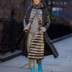 Olivia Palermo Instagram - Fighting the freeze in metallic @moorer_official 🥶 #ad #MooRER New York, New York