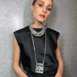 Olivia Palermo Instagram - 🖤💄💎💕✨ @andrea_tiller @michaelsilvahair