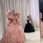 Olivia Palermo Instagram - @OliviaPalermo took @VogueGermany to the @GiambattistaValliParis Haute Couture Show in Paris. #voguegermany #giambattistavalli #oliviapalermo Paris, France