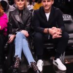 Olivia Palermo Instagram - Repped BK last night @brooklynnets 🏀⛹️ Thank you @mackage for the courtside seats!!! Barclays Center