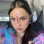 Olivia Rodrigo Instagram - thank u @latelateshow and @j_corden for having me todayyyy. was so cool to be on with @renatereinsve too! her movie worst person in the world is the most magnificent thing I’ve seen in a while💓💓💓