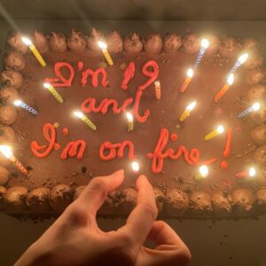 Olivia Rodrigo Instagram - thank u for all the birthday luv! i am now 19!!!!!!! 💕💕💕💕💕