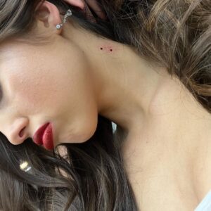 Olivia Rodrigo Instagram - vampire song and video out now🧛🏼. I made it with my very talented wonderful friend @dan_nigro last winter and created the video with the incredible @petrafcollins . writing this song helped me sort through lots of feelings of regret, anger, and heartache. it’s one of my favorite songs on the album and it felt very cathartic to finish. im so happy it’s in your hands now and I hope it helps u deal with any bloodsuckers in your life. all my thanks 4ever ❤️