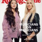 Olivia Rodrigo Instagram - what an absolute honor. I have looked up to alanis’s honesty, vulnerability, and genius for years. meeting her and experiencing her grace and passion in person was an experience I’ll never forget. on stands November 2nd💜🖤🤘🏼 Writer: @angiemartoccio Photographer: @yanayatsuk Director of Creative Content: @catrionaniaolain Creative Director: @joe_hutchinson Fashion Director: @thealexbadia Producer: Jenny Martin / @recycledlovers Producer: @withlovewalaa Stylist: @chloeandchenelle / @aframe_agency Hair: @claytonhawkins / @aframe_agency Makeup: @mollygreenwald / @aframe_agency