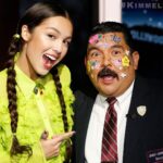 Olivia Rodrigo Instagram - thank u for having me @jimmykimmellive !!! also thank u to my mom who told me this president biden ice cream scoop was a shoe horn and let me repeat it on national television lolllll