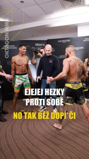 Ondřej Novotný Instagram - “DEJ TO DO PI*E!” 🤐 Sekne nejtvrdší Ostravák ŠIROKÝ 🇨🇿 drzého “keyboad warriora” FRIMPONGA? 🇮🇪

KUPUJ přímý přenos DNES do půlnoci za zvýhodněnou cenu! 🪙 #OKTAGON52 na OKTAGON.tv 📲