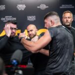 Ondřej Novotný Instagram - Mela na tiskovce a Palo dostal delo🤪🔥 Sotva clovek prileti, tak padaji facky🙈 Zajimava tiskovka a horka krev v nekterych duelech. Akipa vs Truscek a Dulatov vs Palailogos maji urcite jeste vetsi naboj nez doted✊ Kazdopadne “boyz are back in town” a muzeme se tesit na skvely turnaj s 5🇨🇿 zapasniky a 1 🇸🇰 Tesime se na Vas na oktagon.tv v 18:00 zitra🔥 @oktagonmma #oktagon53 #fightlifepokracuje